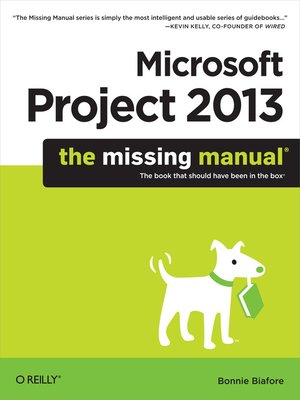 cover image of Microsoft Project 2013